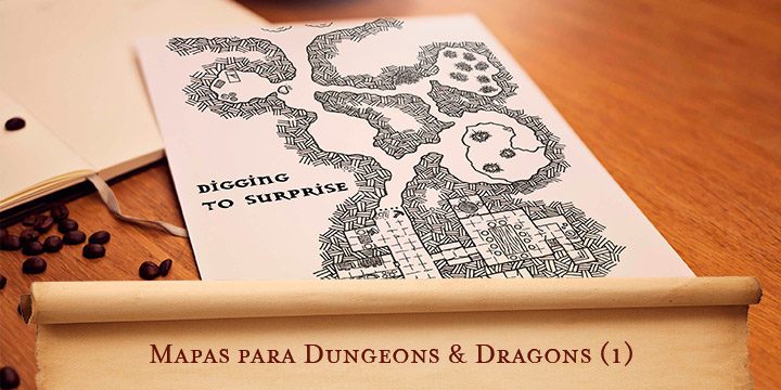 Una oración harina sangrado Mapas para Dungeons & Dragons (1) – David Monedero