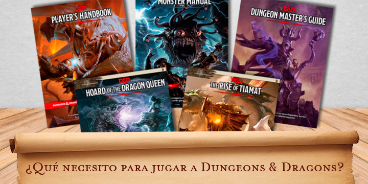 ¿Qué necesito para jugar a Dungeons and Dragons?