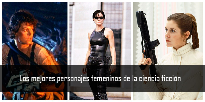 Los mejores personajes femeninos ciencia ficcion