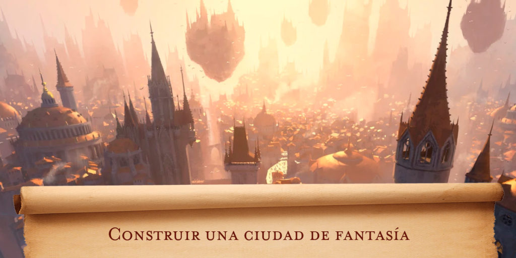 Construir una ciudad de fantasía