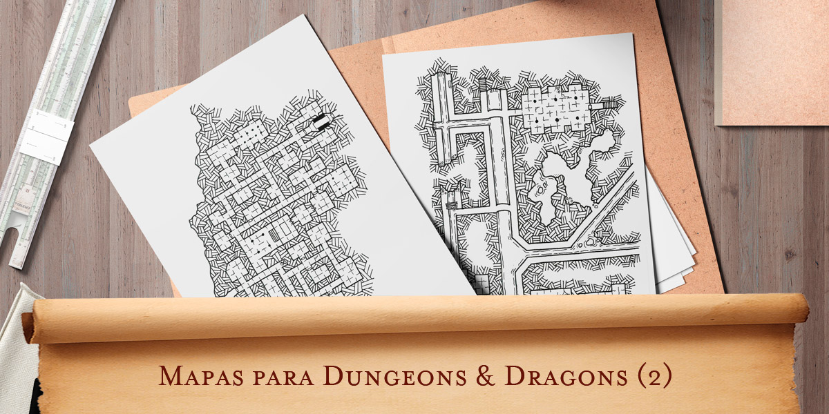 milla nautica Río Paraná tinta Mapas para Dungeons & Dragons (2) – David Monedero