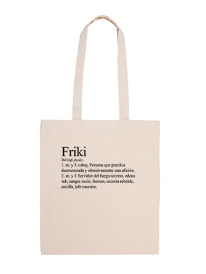 Bolsa definición: Friki