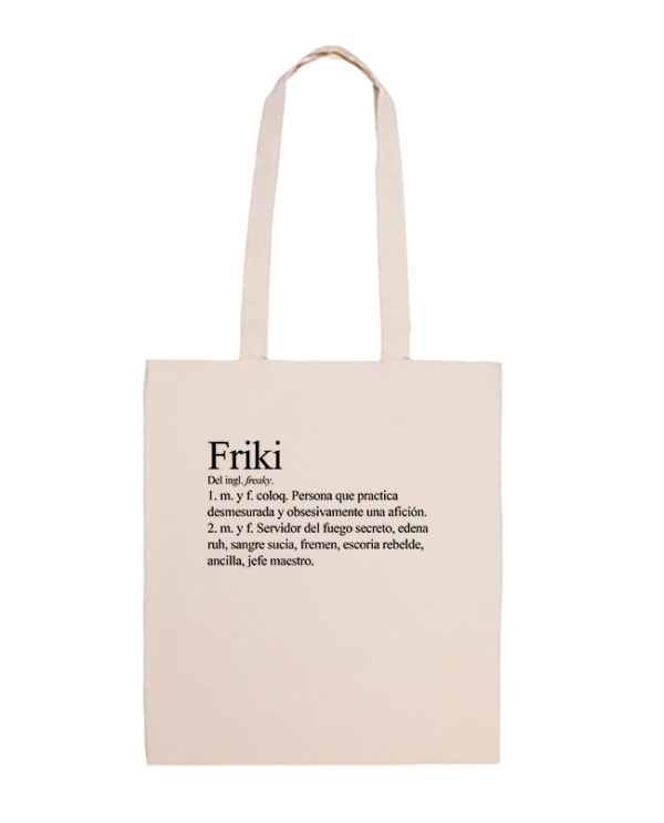 Bolsa definición: Friki
