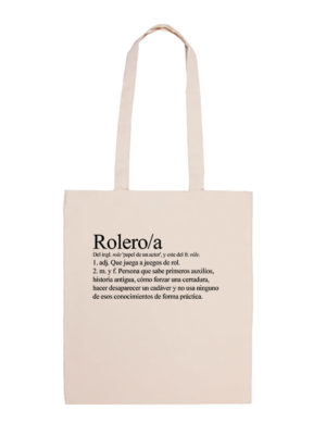 Bolsa definición: Rolero