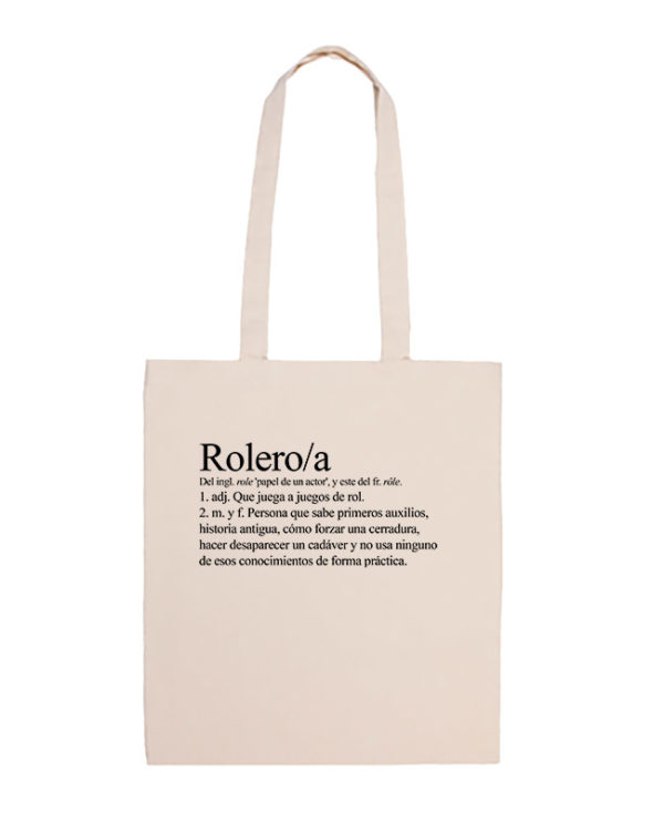 Bolsa definición: Rolero